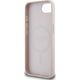 Etui Guess 4G Ring Classic Logo MagSafe  do iPhone 16e różowy