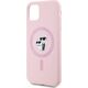 Etui Karl Lagerfeld Silicone             Karl&Choupette MagSafe do iPhone 11 różowy