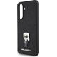 Etui Karl Lagerfeld Fixed Glitter Ikonik Logo Metal Pin do Samsung Galaxy A56 czarny
