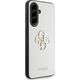 Etui Guess Grained Big 4G Logo Small     Classic Logo do Samsung Galaxy A56 beżowy
