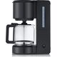 WMF Stelio Kaffeemaschine Glas deep black