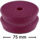 Purple polishing sponge FLEX PP-M D75 VE, 2pcs