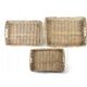 Komplet 3 Tac 56x40xh8cm/50x34xh7cm/45x29xh6cm Lumarko!