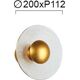 LAMP WALL GLAMOUR 9W 3K