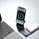 Powerbank Dudao K14S+ 10000mAh 20W USB-A / USB-C / MagSafe z podstawką - biały