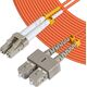 Microconnect FIB422001-2 kabel InfiniBand / światłowodowy 1 m LC SC Pomarańczowy