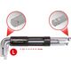 8-piece hex key set KS TOOLS