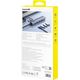 Hub 4w1 Baseus UltraJoy USB-A&USB-C do 3xUSB3.0+USB-C+RJ45 (szary)