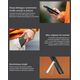 UNIQ Powerbank Hoveo 5000mAh USB-C 20WPD Fast charge Wireless Magnetic liliowy/lilac lavender