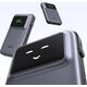 Powerbank 10000mAh Ugreen Uno PB511, 30W, wbudowany kabel USB-C (szary)