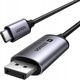Kabel USB Ugreen USB-C - DisplayPort 3 m Czarny (6941876228393)