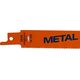 Bahco Bahco Tiesinio pjūklo geležtės Sandflex Bi-Metal 228mm*0,9mm ST 18TPI, Metalui 5vnt
