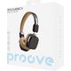 Słuchawki Bezprzewodowe Retro Nauszne Bluetooth 5.4 70'Classic II Proove / Beżowo - Brązowy