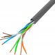 LANBERG Kabel LAN UTP 100mb/s 100m CCA drut Szary