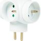 Kabel zasilający Blow 98-605# Rozgałęźnik r-31 pr 3gniazda z uziemieniem