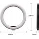 Lampa Pierścieniowa Led Ring 10" / 26 Cm / Vlog 12w Na Statyw 1/4" Selfie Foto Telesin / P3-fs-02