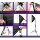 Zestaw Oświetleniowy 2x Softbox 60cm / Statyw 210cm / 90 Żarówka Rgb Bluetooth / Nk800