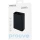 Mocny Powerbank Podróżny 2w1 20000mah 22.5w Usb Usb-a + Usb-c Type-c Proove / Hyper Flux