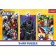 Puzzle 3x80 elementów Dni pełne akcji Avengers Trefl