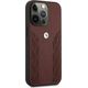 BMW Etui Bmw Bmhcp13Xrsppr Iphone 13 Pro Max 6,7" Czerwony/Red Hardcase Leather Curve Perforate