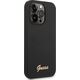 Guess Etui Guess GUHCP14XSLSMK Apple iPhone 14 Pro Max czarny/black hard case Silicone Vintage Gold Logo
