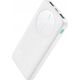 Powerbank Joyroom Powerbank Joyroom JR-PBF12 10000mAh 2.4A 2x USB-A 1x USB-C - biały