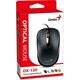 Mysz przewodowa, Genius DX-120, czarna, optyczna, 1200DPI, USB-C