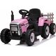 Import SUPER-TOYS SUPER TRAKTOR BLOW - NA AKUMULATOR Z PRZYCZEPĄ, MIĘKKIE KOŁA, MIEKKIE SIEDZENIE, PILOT/XMX611