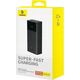 Powerbank Baseus OS-Baseus Star-Lord Ψηφιακή Οθόνη Γρήγορης Φόρτισης Power Bank 30000mAh 30W Cluster Μαύρο (Με Απλό Σειρά Καλώδιο Φόρτισης USB σε Type-C 3A 0.3m Μαύρο)