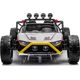 4M Auto na akumulator Pojazd Buggy Racing 5 Szary 24V
