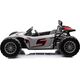 4M Auto na akumulator Pojazd Buggy Racing 5 Szary 24V