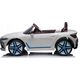 BMW Autko BMW i4 na akumulator dla dzieci Biały + Wolny Start + EVA + Ekoskóra + Audio LED + Pilot