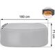 Bestway Pokrywa termiczna do SPA 180 x 180 x 71 cm Bestway 60319
