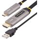 StarTech 145B-USBC-HDMI4K-AOC προσαρμογέας καλωδίου 9,15 m USB Type-C HDMI Τύπου A (Standard) Μαύρο