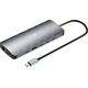 I-TEC USB-C Metal NanoDock 2xHDMI 1xUSB-C Video 1xGLAN 1xAudio/Mic 1xSD/microSD 1xUSB 3.2 3xUSB-C 3.2 Gen2 2xUSB 2.0 PD140W+charger