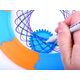 Spirograf Zestaw do rysowania KREATYWNE spirale Pomoc w rysowaniu TA0080 EDUKAMP