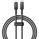 Kabel USB Baseus USB-C - Lightning 1 m Czarny (P10355803111-00)