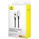 Kabel USB Baseus USB-A - Lightning 1 m Biały (P10355802221-00)