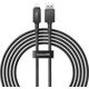 Kabel USB Baseus Kabel szybkiego ładowania Baseus USB do IP 2,4A,2m (Czarny)