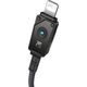 Kabel USB Baseus Kabel szybkiego ładowania Baseus USB do IP 2,4A,2m (Czarny)