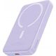 Powerbank Baseus OS-Baseus Magnetic Mini Air Wireless Fast Charge Power Bank 10000mAh 20W Nebula Purple（With Simple Charging Cable Type-C to Type-C (20V/3A) 30cm White)