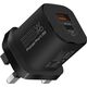 Φορτιστής PROMATE PowerPort-33 GaNFast 33W / USB-C PD / USB-A