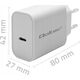 Ładowarka Qoltec Ładowarka Super Quick PD | USB-C | 20W | 5-12V | 1.67-3A | Biała
