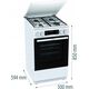 Κουζίνα Gorenje GK5C63WH