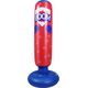 LeanToys Nadmuchiwany Worek Bokserski Czerwono Niebieski 125CM