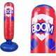 LeanToys Nadmuchiwany Worek Bokserski Czerwono Niebieski 125CM