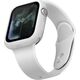 Uniq UNIQ etui Lino Apple Watch Series 5/4 44MM biały/dove white