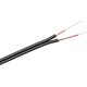 Kabel Kabel 2 x RCA-4mm czarny AUDIO VIDEO CABLETECH PRZEWÓD 100m |