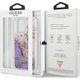 Guess Guess GUHCP13LLFLSU iPhone 13 Pro / 13 6,1" fioletowy/purple hardcase Flower Liquid Glitter