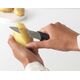 Brabantia BRABANTIA - Tasty+ - Nóż do owoców i warzyw 9 cm - Ciemnoszary